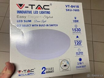 Svítidlo stropní V-TAC VT-8418-M CCT 3v1,18W - 3