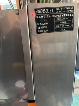Sleva-Profesionální lis na pomeranče - odšťavňovač Frucosol - 3