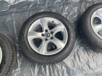 Celá ALU kola ŠKODA s pneu FULDA ECOCONTROL HP - 3