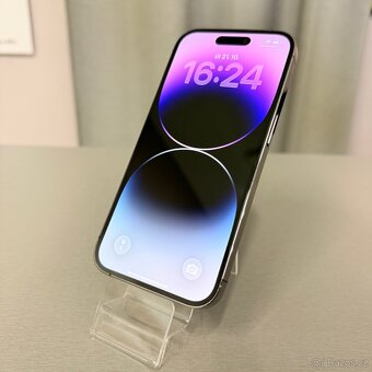 iPhone 14 Pro 128GB deep purple, pěkný stav, rok záruka - 3