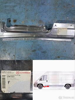 Jumper, Ducato, Boxer karosářské díly - 3