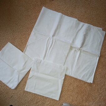 Bílé povlečení na dvě postele - 3