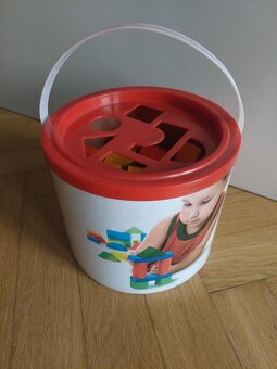 Dřevěné kostky pro děti, 49ks - 3