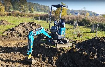 bagr, minibagr, motor Kubota - 3