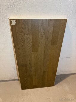 Stolová deska mix dekorů dub masiv - 3