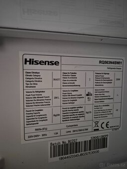 Lednice Hisense RQ563N4SWI1 - 3