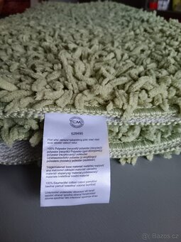 koberec Tchibo světle zelený, dredy 70x120 cm - 3