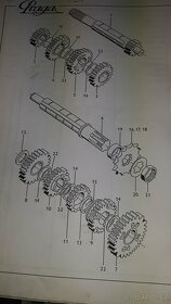 PRAGA ED 250, JAWA 593, - 3