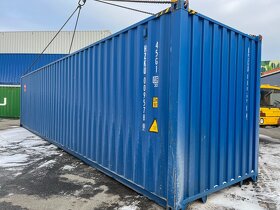 Lodní kontejner 40'HC v RAL 5010 - SKLADEM - DOPRAVA ZDARMA - 3