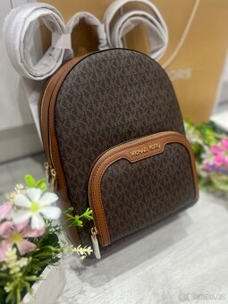 Backpack batoh batůžek Michael Kors monogram brown medium - 3