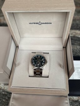 Ulysse Nardin Maxi Marine 43mm, Chronometr, servis 10/2024 - 3