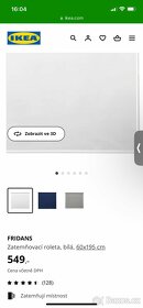 Zatemňovací roleta Ikea 60x195cm - 3