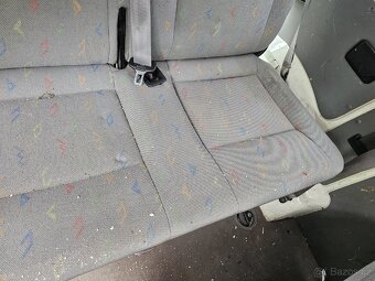 Zadní trojsedačka sedačka trojka VW T5 T5.1 T6 - 3