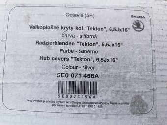 Poklice Škoda Tekton 16" - 3