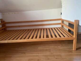 Postel z masivu 90x200 - 3