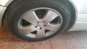 Nabídka W140, kompletní kola a 3 kusy disků na renovaci. - 3