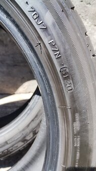 Sada letni pneu Bridgestone 225/40-18 vzorek okolo 5mm - 3