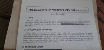 Fréza na výplně RH+ spodní braní - 3