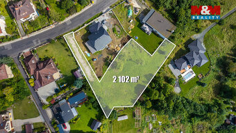 Prodej pozemku k bydlení,2102 m²,Děčín,ul. Jiřího z Poděbrad - 3