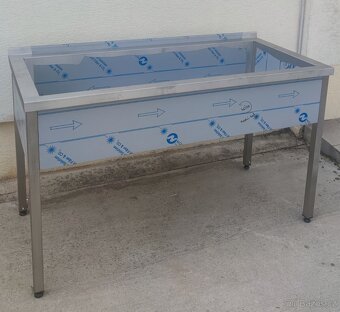 Dřez jednodřez dvojdřez nerez gastro - 3