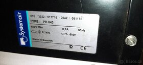 Prodám Vzduchová clona Systemair PB643 - 3