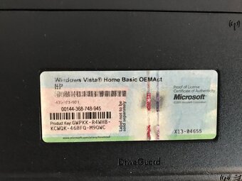 Compaq 610, velikost 15,6", procesor Intel Core 2Duo - 3