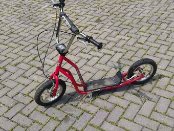 Dětská koloběžka QUICK Sport PLATINIUM - červená - 3