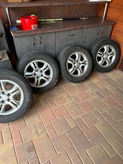 Alu disky a Pneu 215/65 r16 - 3