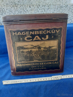 Plechová krabice HAGENBECKŮV CEYLON ČAJ - 3