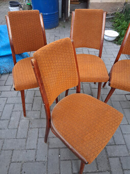 Staré retro židle 4ks /cena za vše / - 3