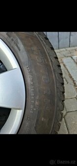 175/70/14 CELOROČNÍ pneu+Origo škoda ALU R14, vzorek 8mm - 3