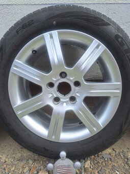 4x ALU 6.5Jx16H2 ET50 SEAT + Pneu 205/55 R16 91W - 3