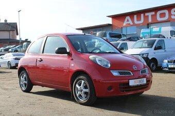 Nissan Micra 1,2i 48KW, KLIMA, STK 12/2026, r.v. 2010 - 3