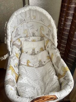 Proutěný koš na miminko - 3