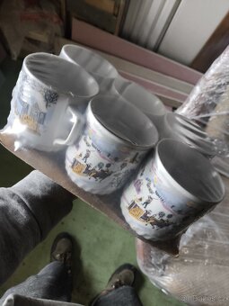 Retro porcelánová sada hrnků Epiag – zimní motiv (REZ) - 3