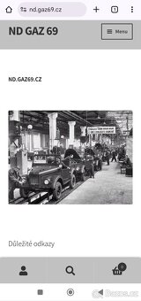 Gaz 69 - manžety pák a obaly řetězů - 3