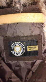 Dámský kožený kabát-zn.KARA - 3