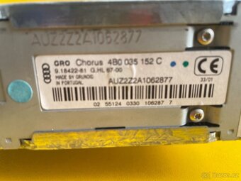 Audi Chorus autorádio originál - 3