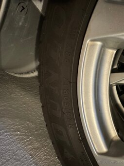 ALU KOLA AUDI A4 - 225/50/R17" s letními pneu DUNLOP 6mm - 3