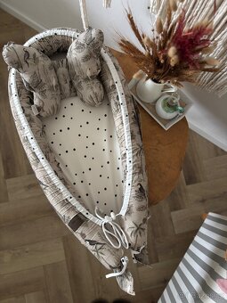 Sleepee hnízdo/hnízdečko Khaki Magic Jungle, stabilizační po - 3