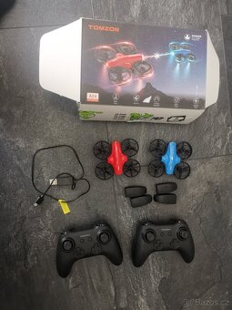 2 drony - Tomzon A24 Dron pro děti s Battle Mode - 3