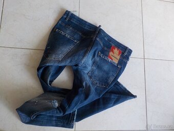 Dsquared džiny vel 52 pas90+ elastan/muž - 3