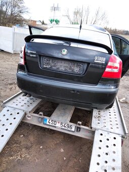 nd z škoda octavia 2 125kw rs stříbrná černá - 3