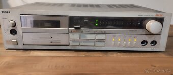Tesla SM 261 tape deck kazetový magnetofon, kazety, Koss - 3
