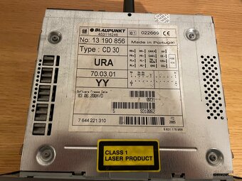 Autoradio Opel CD30 pro Astra H, Meriva - 3