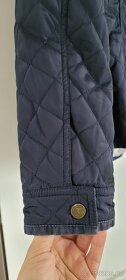 Dámská navy přechodová bunda Zara vel. L - 3