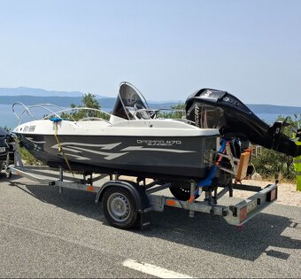 Motorový člun Darmar 470 open motor Mercury 60hp - 3