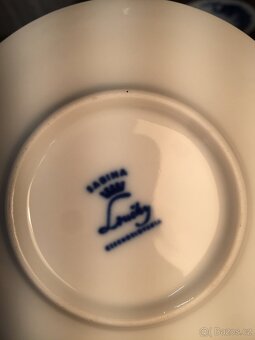 Loučky porcelánové talířky - 3