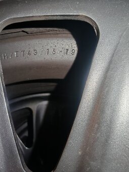 Plechová kola a pneumatiky Škoda - 3