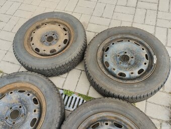 4x obutá zimní pneu Škoda Fabia 1 165x70xR14 - 3